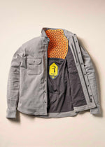 Load image into Gallery viewer, Resurgence Gear Kingston AAA Men's Motorcycle Riding  Shirt - Charcoal - Resurgence Gear
