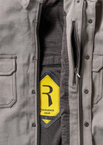 Load image into Gallery viewer, Resurgence Gear Kingston AAA Men's Motorcycle Riding  Shirt - Charcoal - Resurgence Gear

